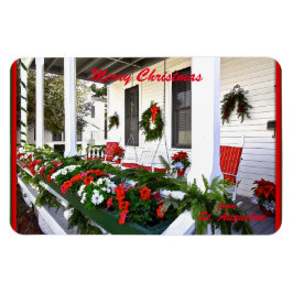 Vrolijk kerstfeest vanuit Sunny St Augustine Flori Magneet