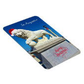 Vrolijk kerstfeest vanuit Sunny St Augustine Flori Magneet (Rechterzijde)