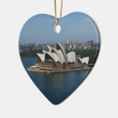 vrolijk kerstfeest vanuit Sydney Keramisch Ornament (Links)