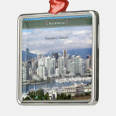 Vrolijk kerstfeest vanuit Vancouver Metalen Ornament (Links)