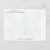 Vrolijk kerstfeest vanuit Vero Beach Florida Ocean Feestdagenkaart (Achterkant)