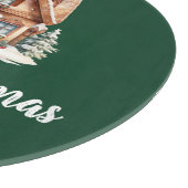 Vrolijk Kerstfeest Vastgoedbedrijf Green Party Snijplank (Hoek)