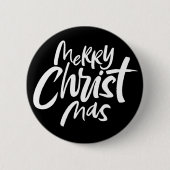 Vrolijk kerstfeest Verklaring Christelijk Jesus Ronde Button 5,7 Cm (Voorkant)
