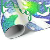 Vrolijk kerstfeest! Verpakkingspapier Cadeaupapier (Rol Hoek)