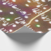 Vrolijk kerstfeest! Verpakkingspapier Cadeaupapier (Hoek)