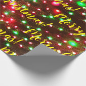 Vrolijk kerstfeest! Verpakkingspapier Cadeaupapier (Hoek)