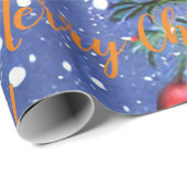 Vrolijk kerstfeest! Verpakkingspapier Cadeaupapier (Rol Hoek)