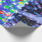 Vrolijk kerstfeest! Verpakkingspapier Cadeaupapier (Hoek)