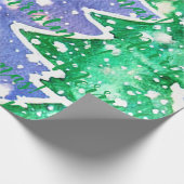 Vrolijk kerstfeest! Verpakkingspapier Cadeaupapier (Hoek)