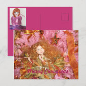 Vrolijk kerstfeest...Verzonden met liefde Feestdagenkaart (Voorkant / Achterkant)