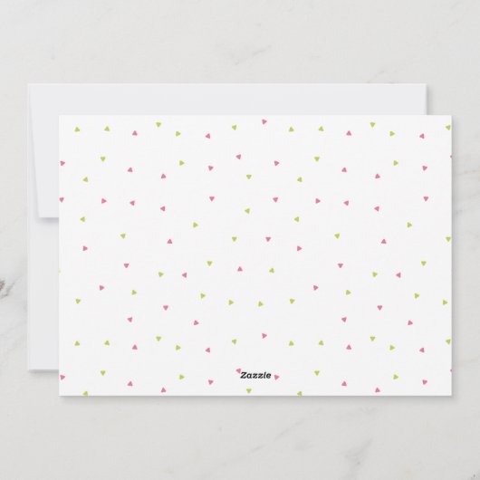 "Vrolijk kerstfeest" Vette en kleurrijke vakantie Feestdagenkaart (Achterkant)