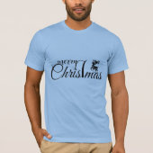 Vrolijk kerstfeest: vieren van het seizoen t-shirt (Voorkant)