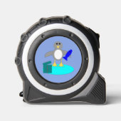 Vrolijk kerstfeest Vissen Penguin Rolmaat (Voorkant)