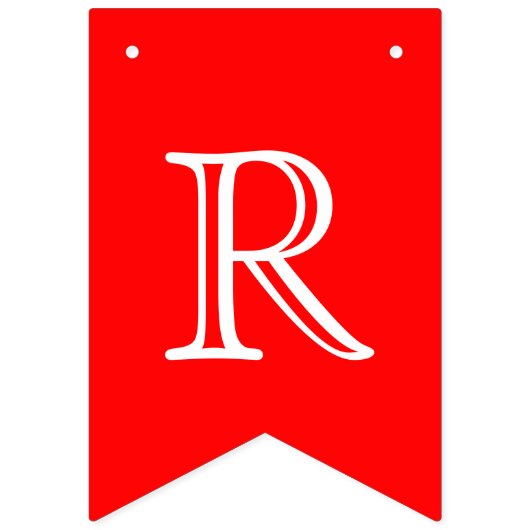 Vrolijk kerstfeest vlaggetjes (Derde vlag)