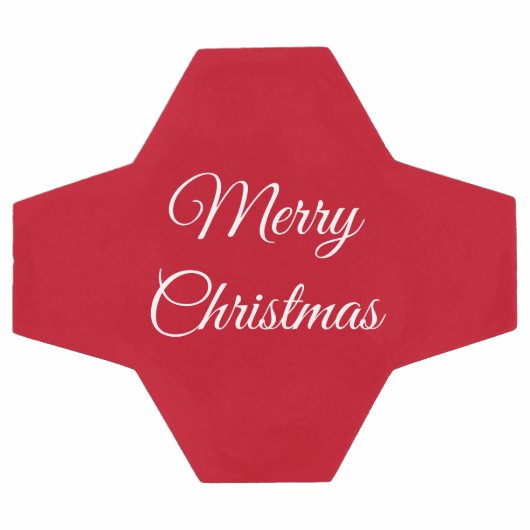 Vrolijk kerstfeest voetbal (Enkel)