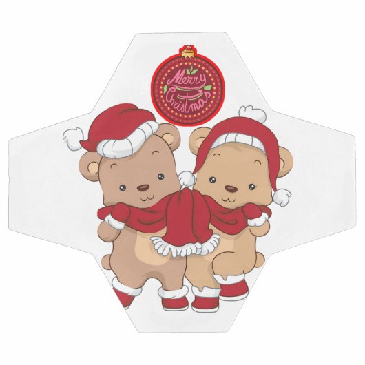 "Vrolijk kerstfeest Voetbal" Voetbal (Enkel)