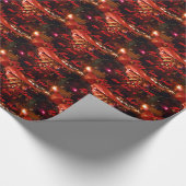 Vrolijk kerstfeest voor al het ompakken papier (Hoek)