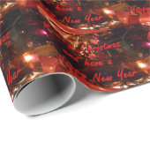 Vrolijk kerstfeest voor al het ompakken papier (Rol Hoek)