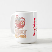 Vrolijk kerstfeest voor alle Drink koffie Mok (Voorkant links)