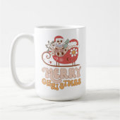 Vrolijk kerstfeest voor alle Drink koffie Mok (Links)