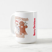Vrolijk kerstfeest voor alle Drink koffie Mok (Voorkant links)