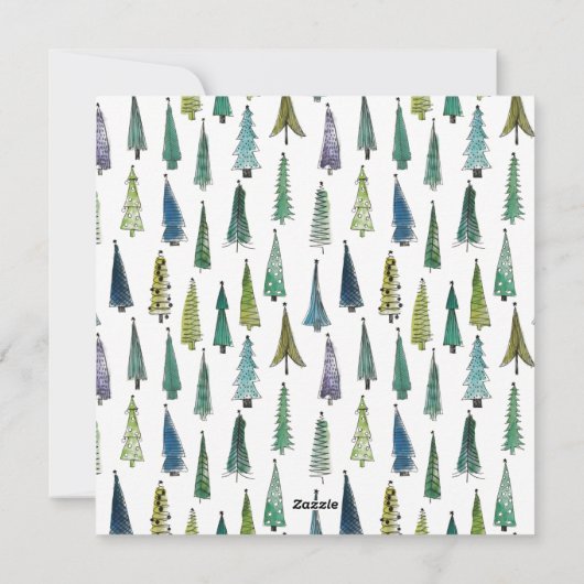 vrolijk kerstfeest voor beste collega/baas-kerstbo feestdagenkaart (Achterkant)