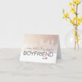 Vrolijk kerstfeest voor Boyvriend uit Vriendin Xma Kaart (Gele Bloem)