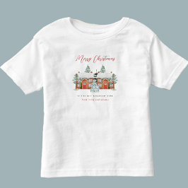 Vrolijk kerstfeest voor de beste buren ooit kinder shirts