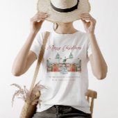 Vrolijk kerstfeest voor de beste buren ooit t-shirt