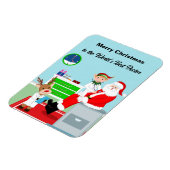 Vrolijk kerstfeest voor de beste dokter ter wereld magneet (Linkerzijde)