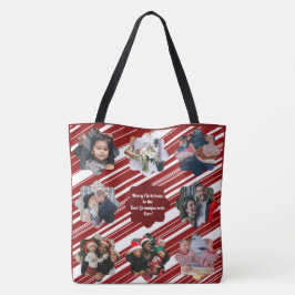 Vrolijk kerstfeest voor de beste grootouders 16 fo tote bag
