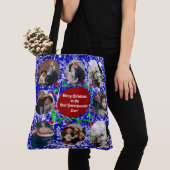 Vrolijk kerstfeest voor de beste grootouders, 8 fo tote bag (Dichtbij)