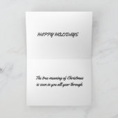 VROLIJK KERSTFEEST VOOR EEN HEEL BIJZONDER STEL FEESTDAGEN KAART (Binnen)