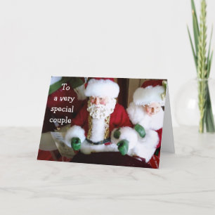 VROLIJK KERSTFEEST VOOR EEN SPECIAAL STEL FEESTDAGEN KAART