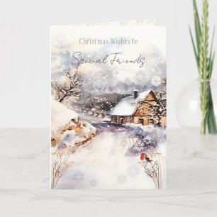 Vrolijk kerstfeest voor een zeer speciale vriend k kaart