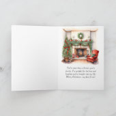 Vrolijk kerstfeest voor een zeer speciale vriend k kaart (Binnen)