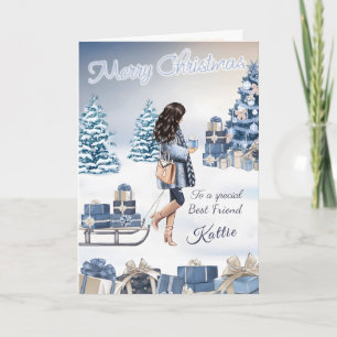 Vrolijk kerstfeest voor een zeer speciale vriend k kaart