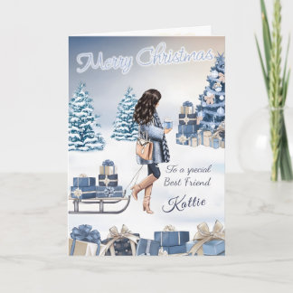 Vrolijk kerstfeest voor een zeer speciale vriend k kaart