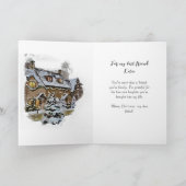 Vrolijk kerstfeest voor een zeer speciale vriend k kaart (Binnen)