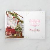 Vrolijk kerstfeest voor een zeer speciale vriend k kaart (Binnen)