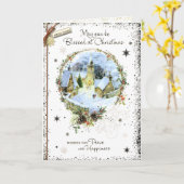 Vrolijk kerstfeest voor een zeer speciale vriend k kaart (Gele Bloem)