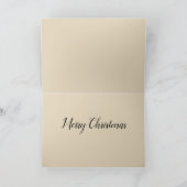 Vrolijk kerstfeest voor fysio mensen feestdagen kaart (Binnen)