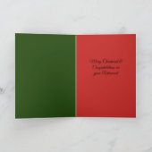 Vrolijk kerstfeest voor gepensioneerde verpleegste feestdagen kaart (Binnen)