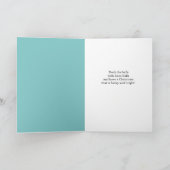 Vrolijk kerstfeest voor iedereen  1970 vrouw feestdagen kaart (Binnen)