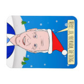 Vrolijk kerstfeest voor iedereen die President ver Magneet (Horizontaal)