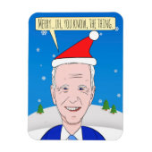 Vrolijk kerstfeest voor iedereen die President ver Magneet (Verticaal)