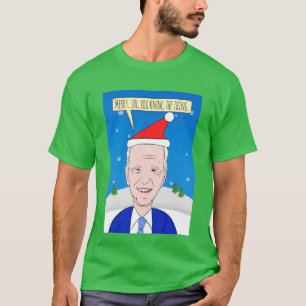 Vrolijk kerstfeest voor iedereen die President ver T-shirt
