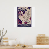 Vrolijk kerstfeest voor iedereen en voor iedereen  poster (Keuken)