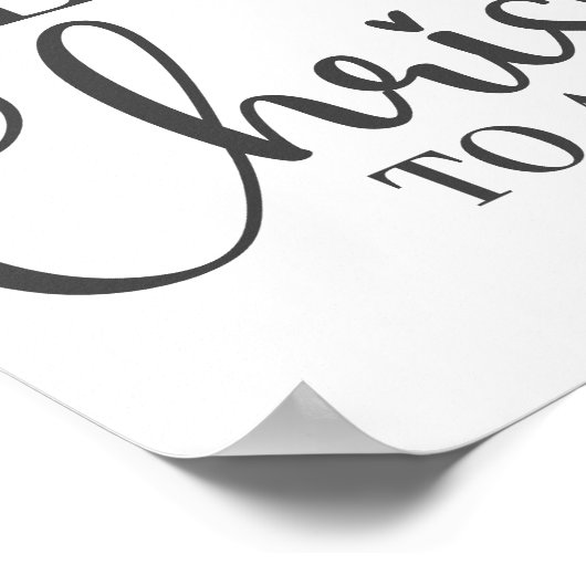 Vrolijk kerstfeest voor iedereen en voor iedereen  poster (Hoek)