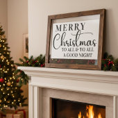 Vrolijk kerstfeest voor iedereen en voor iedereen  poster